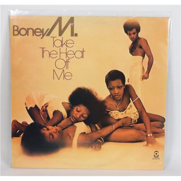 #291 BONEY M TAKE THE HEAT OFF ME VINYL