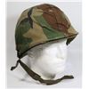 Image 1 : #337 AMERICAN M1 HELMET W/ LINER GREEN COLD WAR