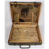 Image 2 : #347 VINTAGE WOOD AMMUNITION CRATE MILITARY