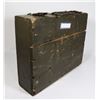 Image 3 : #347 VINTAGE WOOD AMMUNITION CRATE MILITARY