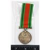 Image 1 : #374 WWII CANADA DEFENCE MEDAL 1939 1945 SILVER