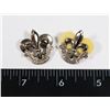 Image 1 : #396 PAIR OF MILITARY INSIGNIA MATCHING FLEUR