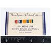 Image 1 : #441 WW2 BRITISH MINIATURE MEDAL RIBBON BAR ON