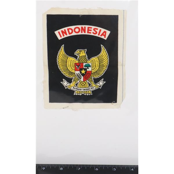 #446 INDONESIA MILITARY NATIONAL PATCH CLOTH