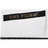 Image 1 : #447 ROYAL BRITISH NAVY CAP TALLY HMS FULMAR