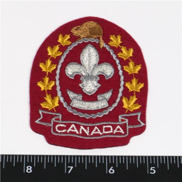 #451 BOY SCOUTS OF CANADA CLOTH PATCH