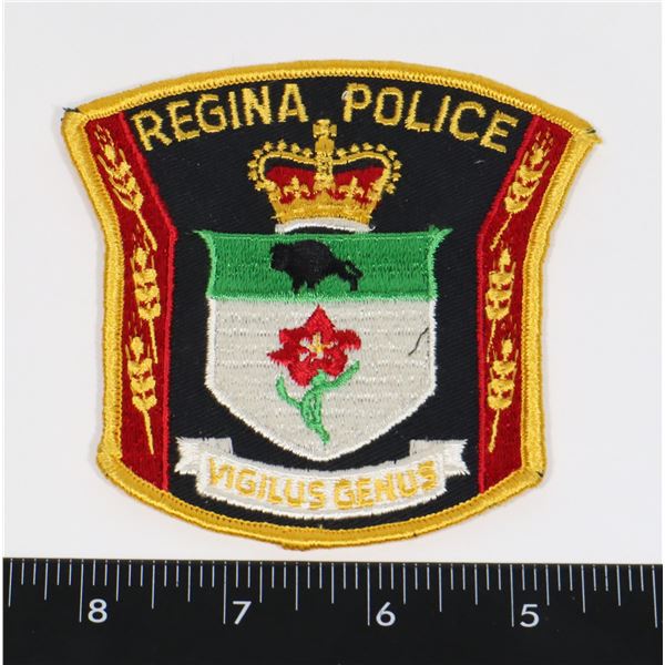 #456 CANADIAN REGINA POLICE VINTAGE PATCH CREST