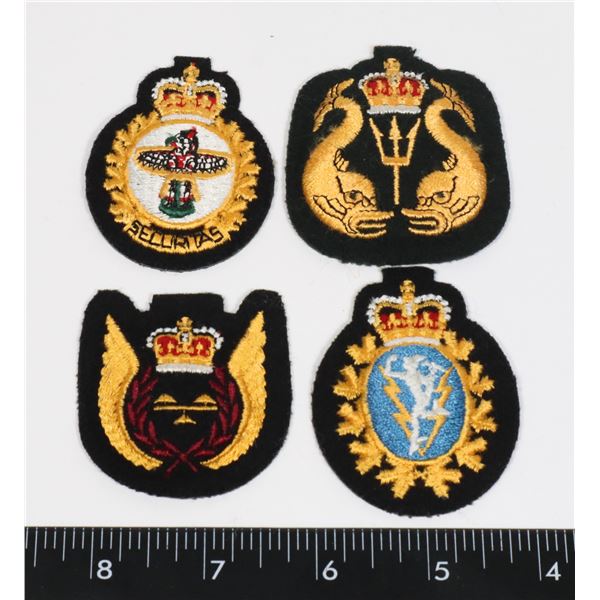 #464 2 LOT OF 4 CANADIAN FORCES LATE 20TH CENTURY