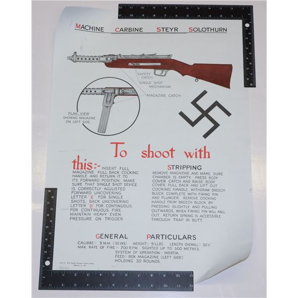 #483 ANTI-NAZI 1941 US ARMY TRAINING PROPAGANDA