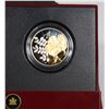Image 2 : #494 SILVER 2005 CANADA 50 CENTS COIN GOLDEN ROSE