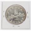 Image 1 : #498 1957 CANADIAN $1 VOYAGEUR SILVER DOLLAR COIN