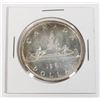 Image 1 : #501 1961 CANADIAN $1 VOYAGEUR SILVER DOLLAR COIN