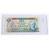 Image 1 : #507 1979 $5 FIVE DOLLARS CANADA PAPER MONEY BILL