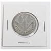 Image 1 : #517 OCCUPIED FRANCE WW2 2 FRANCS COIN 1943 FACIST
