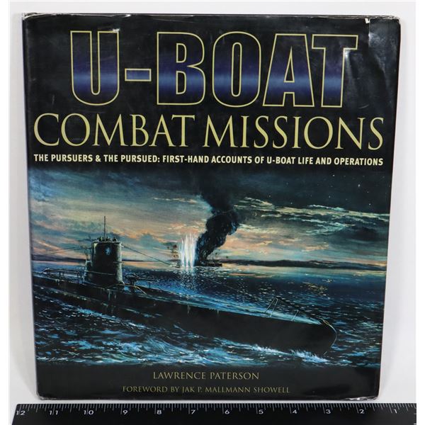 #543 U BOAT COMBAT MISSIONS HARDCOVER HISTORY