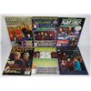 Image 1 : #602 LOT OF 6 STAR TREK ASSORTED MAGAZINES 1990'S