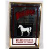 Image 1 : #635 WHITE HORSE SCOTCH WHISKY GLASS ADVERTISING
