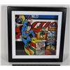 Image 1 : #642 FRAMED SUPERMAN ACTION COMICS 3D SIGN