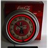 Image 1 : #643 BOXED COCA COLA NEON DINER CLOCK WORKING!