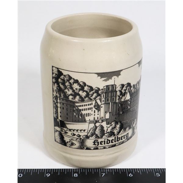 #652 STEIN MUG HEIDELBERG GERMANY VINTAGE