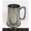 Image 1 : #653 PEWTER MUG "ONE FOR THE ROAD" CRACKED