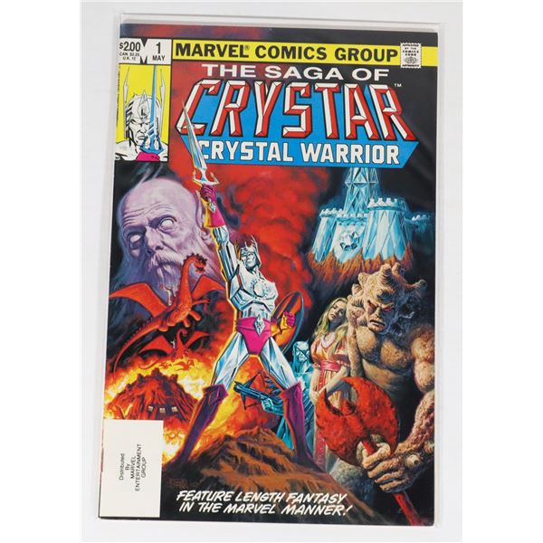 #785 MARVEL COMICS THE SAGA OF CRYSTAR CRYSTAL