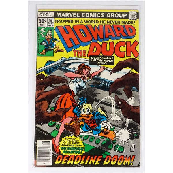 #839 MARVEL COMICS HOWARD THE DUCK #16 1977