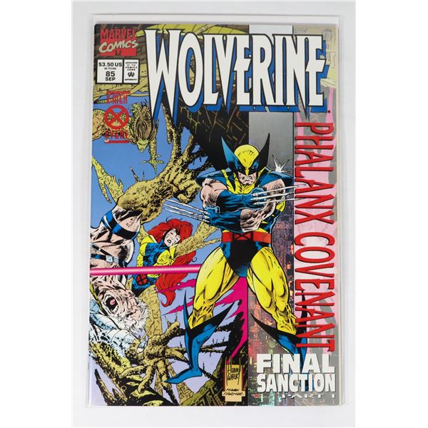 #862 MARVEL COMICS WOLVERINE #85 1994 FOIL COVER