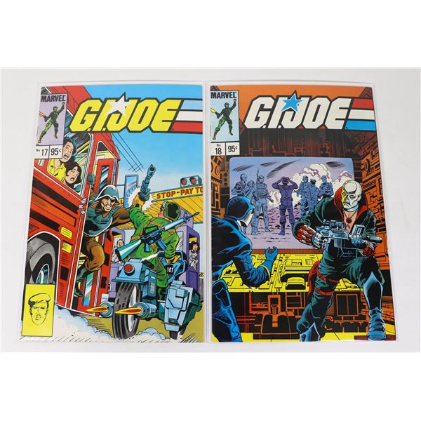 LOT OF 2 G.I.JOE FRENCH COMIC BOOKS