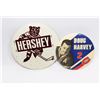 BUNDLE OF 2 VINTAGE HERSHEY AND DOUG HARVEY