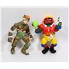 BUNDLE OF TWO NINJA TURTLE FIGURES