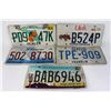 Image 1 : LOT OF 5 U.S.A. LICENSE PLATES