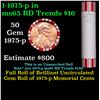 Image 1 : Shotgun Lincoln 1c roll, 1975-p 50 pcs Brandt 50c Wrapper.