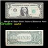 Image 1 : 1963B $1 'Barr Note' Federal Reserve Note Grades Choice AU/BU Slider
