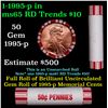 Image 1 : Shotgun Lincoln 1c roll, 1995-p 50 pcs Brandt Wrapper