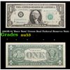 Image 1 : 1963B $1 'Barr Note' Green Seal Federal Reserve Note Grades Select AU