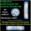 Image 1 : Shotgun Jefferson 5c roll, 1999-p 40 pcs N.F. String & Son Wrapper