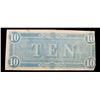 Image 3 : 1864 $10 Confederate Note, T68 Grades xf