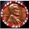 Image 2 : Shotgun Lincoln 1c roll, 1968-d 50 pcs Bank Wrapper.