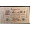 Image 2 : 1910 Imperial Germany 1,000 Mark Note P: 45B Grades Choice AU/BU Slider