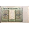 Image 1 : 1922 Germany (Weimar) 10,000 Marks "Vampire" Post-WWI Hyperinflation Note P# 70 Grades Select AU