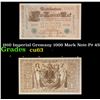 Image 1 : 1910 Imperial Gremany 1000 Mark Note P# 45B Grades Select CU
