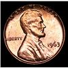 Image 2 : 1963-p Lincoln Cent 1c Grades GEM+ Unc RD
