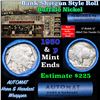 Image 1 : Buffalo Nickel Shotgun Roll in Old Bank Style 'Automat Horn & Hardart, Abbott Coin Counter' Wrapper 