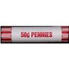 Image 3 : Shotgun Lincoln 1c roll, 2003-d 50 pcs Brandt 50c Wrapper.