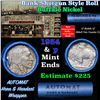 Image 1 : Buffalo Nickel Shotgun Roll in Old Bank Style 'Automat Horn & Hardart, Abbott Coin Counter' Wrapper 