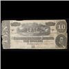 Image 2 : 1864 $10 Confederate Note, T68 Grades vf+
