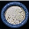 Image 2 : Buffalo Nickel Shotgun Roll in Old Bank Style $2 Nickels' Wrapper 1920 & S Mint Ends