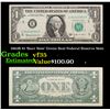 Image 1 : 1963B $1 'Barr Note' Green Seal Federal Reserve Note Grades vf++