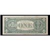 Image 3 : 1963B $1 'Barr Note' Green Seal Federal Reserve Note Grades vf+